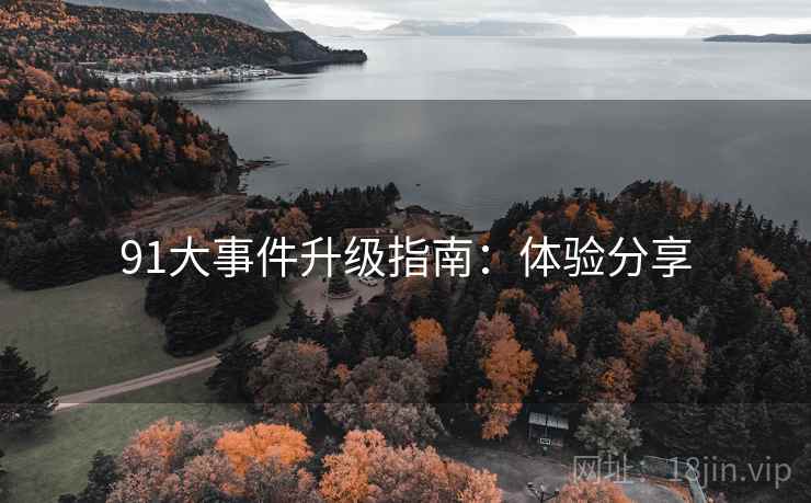 91大事件升级指南：体验分享
