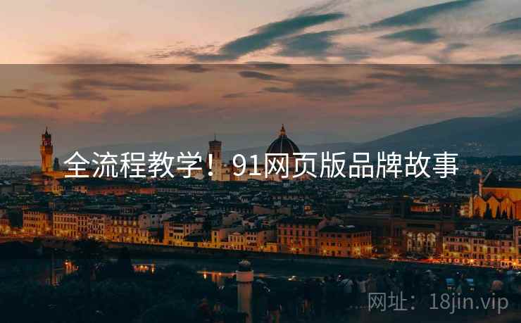 全流程教学！91网页版品牌故事