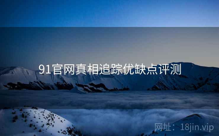 91官网真相追踪优缺点评测