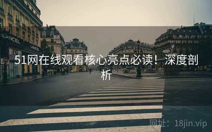 51网在线观看核心亮点必读！深度剖析