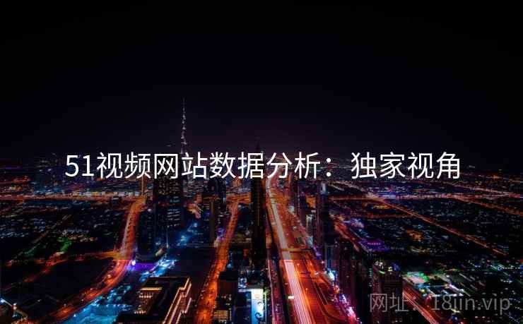 51视频网站数据分析：独家视角