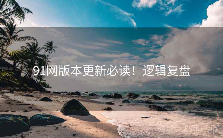 91网版本更新必读！逻辑复盘